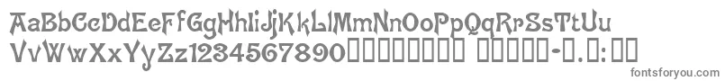 Шрифт BrugesTM – серые шрифты
