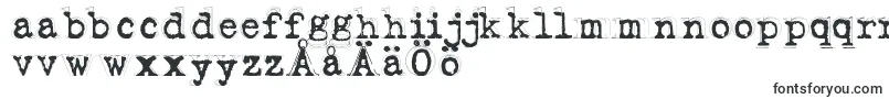 Шрифт Fluoxetine – шведские шрифты