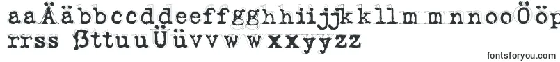 Fluoxetine-fontti – saksalaiset fontit