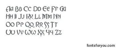 Обзор шрифта Asrafel