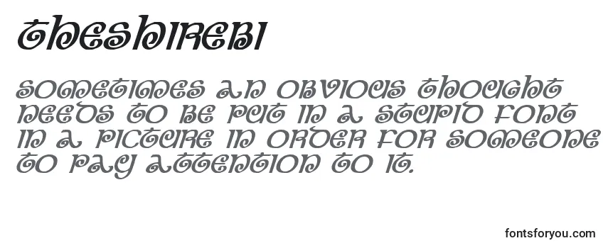 Theshirebi Font