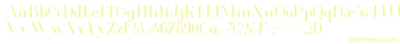 GlamorLight Font – Yellow Fonts