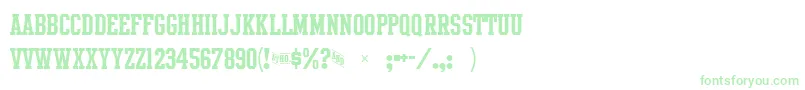 Intramural Font – Green Fonts