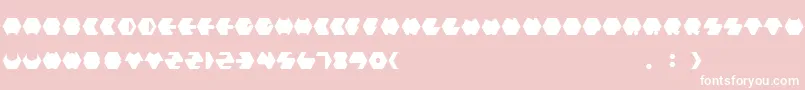 Payopony Font – White Fonts on Pink Background