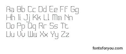 Review of the Conductive1.1 Font