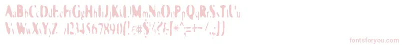 GalaxiaSingularity Font – Pink Fonts on White Background