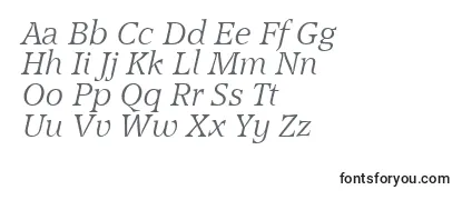 Review of the AccoladelhItalic Font