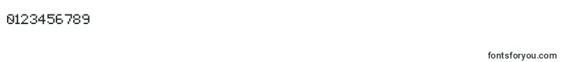 Savior4 Font – Fonts for Numbers and Digits
