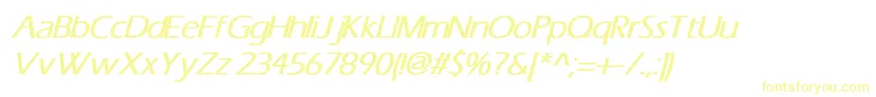 ErasBoldItalic Font – Yellow Fonts