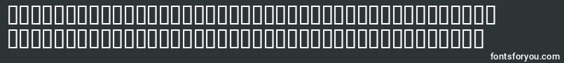 Cybillistzsh Font – White Fonts on Black Background
