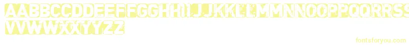 CfpunkisnotdeadRegular Font – Yellow Fonts on White Background