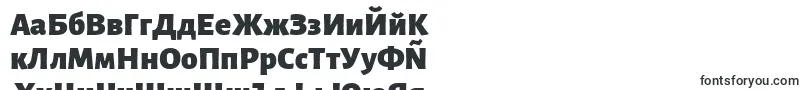 LunasansBlack-Schriftart – bulgarische Schriften