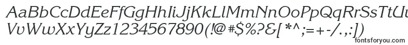 KorinnacItalic-fontti – Alkavat K:lla olevat fontit