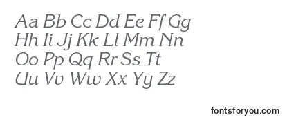 KorinnacItalic-fontti