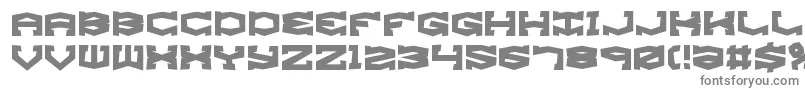 Шрифт GyroseShiftBrk – серые шрифты