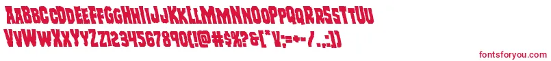 Freakfinderleft Font – Red Fonts