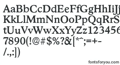 StratfordserialMediumRegular font – Fonts For Term Paper