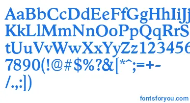 StratfordserialMediumRegular font – Blue Fonts