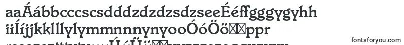 Шрифт ItaliastdMedium – венгерские шрифты