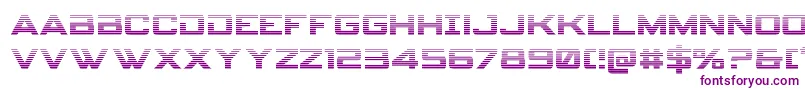 Spyagencyv3grad Font – Purple Fonts on White Background