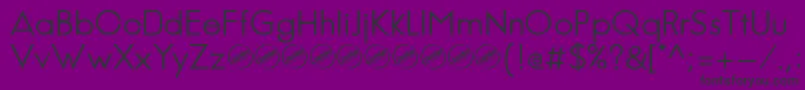 JambeticaRegular Font – Black Fonts on Purple Background