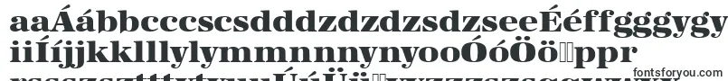 Шрифт Urwantiquatultbolextwid – венгерские шрифты