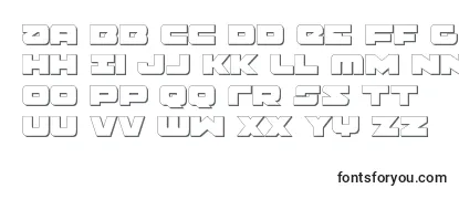 Обзор шрифта Banjin3D