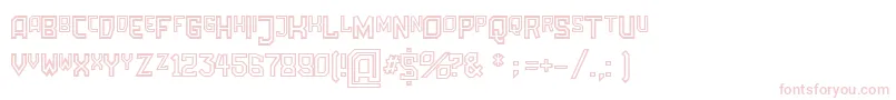 AmbossOutlineフォントについての詳細 フォントAmbossOutline – ピンクのフォント