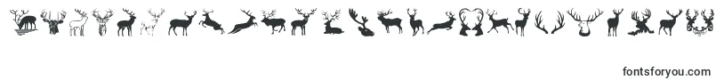 Czcionka Deers – czcionki Helvetica