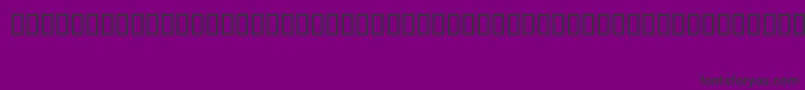Fonte ShFreehand – fontes pretas em um fundo violeta