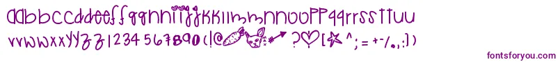 Desiwonderland Font – Purple Fonts