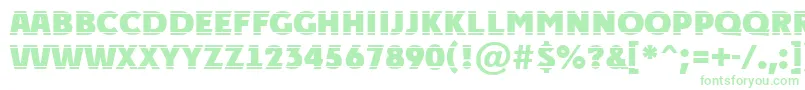 APlakattitulhlstrExtrabold Font – Green Fonts