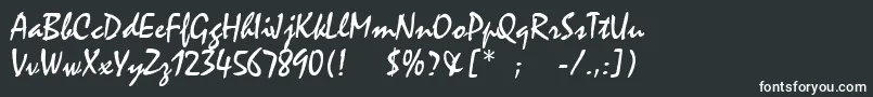 MistralLt Font – White Fonts