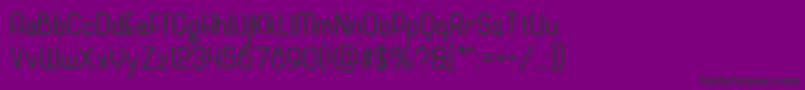 Шрифт CronusRound – чёрные шрифты на фиолетовом фоне
