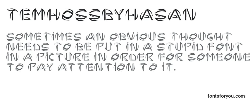 TemhossByHasan Font