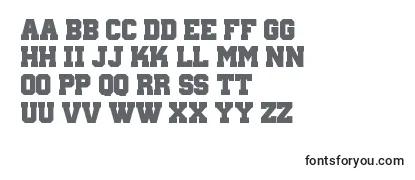 Review of the WantedM54 Font