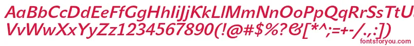 JohnsansLiteProBoldItalic Font – Red Fonts