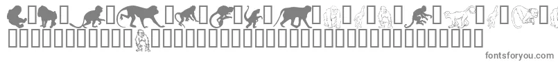 MonkeysdcPrimates Font – Gray Fonts