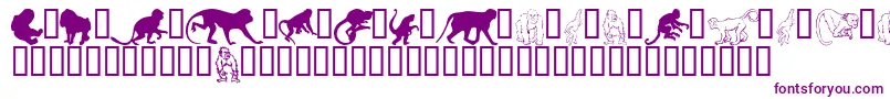 MonkeysdcPrimates Font – Purple Fonts