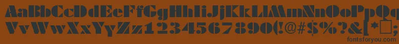 Подробнее о шрифте TessasskRegular Шрифт TessasskRegular – чёрные шрифты на коричневом фоне