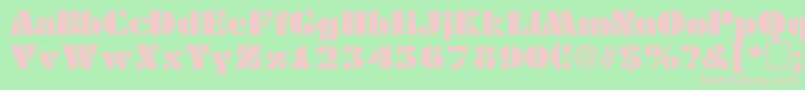 Más sobre la fuente TessasskRegular fuente TessasskRegular – Fuentes Rosadas Sobre Fondo Verde