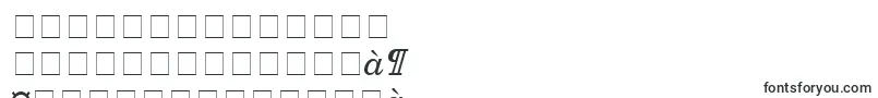 Fonte NewbrunswickItalic – fontes singalesas