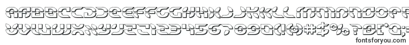 Шрифт Starfighter3D – 3D шрифты