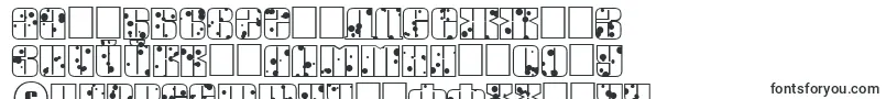 Czcionka AGlobusinkblots – ujgurskie czcionki
