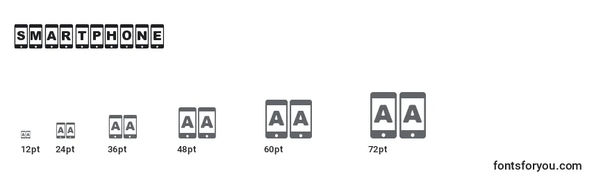 Smartphone Font Sizes