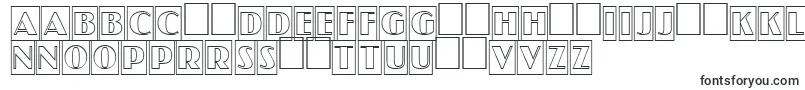JaspercmotlRegular-fontti – esperanton fontit