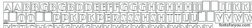 フォントJaspercmotlRegular – イボ文字
