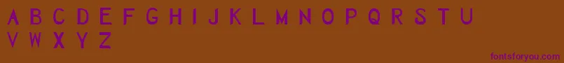 More about Herbaceous Font Herbaceous Font – Purple Fonts on Brown Background