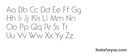 SerifgothicstdLight-fontti