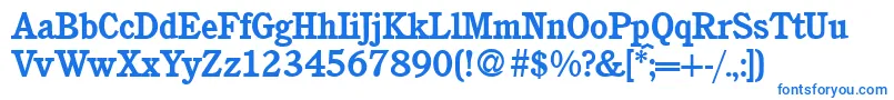 C851RomanBold Font – Blue Fonts